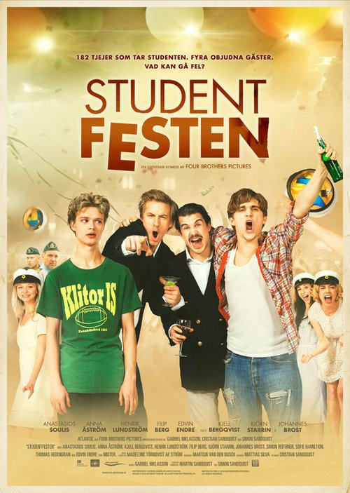 Обложка (Постер) Студенческая вечеринка / Studentfesten (2013) Обложка (Постер) Студенческая вечеринка / Studentfesten (2013)