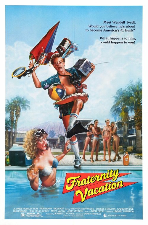 Обложка (Постер) Студенческие каникулы / Fraternity Vacation (1985) SATRip Обложка (Постер) Студенческие каникулы / Fraternity Vacation (1985) SATRip