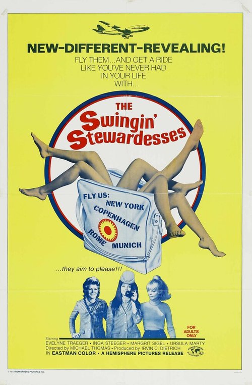 Обложка (Постер) Стюардессы / Die Stewardessen (1971) SATRip Обложка (Постер) Стюардессы / Die Stewardessen (1971) SATRip