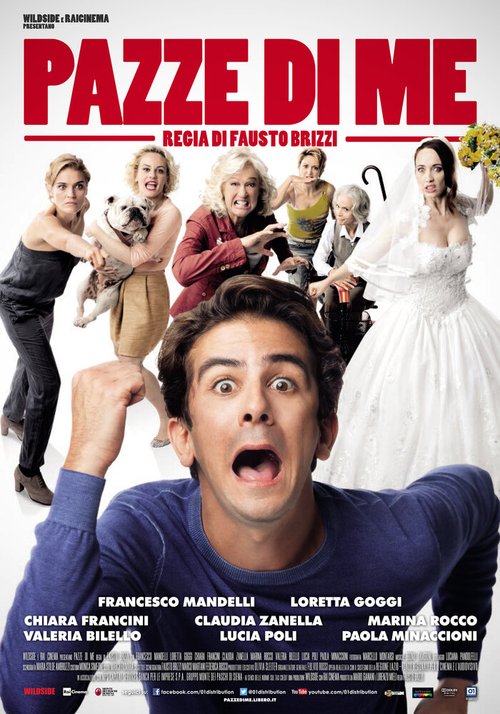Обложка (Постер) Сумасшедший / Pazze di me (2013) HDRip Обложка (Постер) Сумасшедший / Pazze di me (2013) HDRip