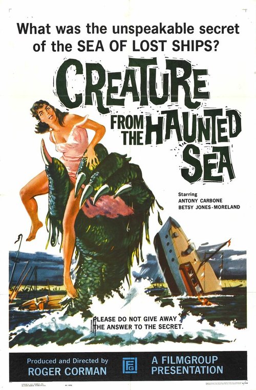 Обложка (Постер) Существо из моря с привидениями / Creature from the Haunted Sea (1961) SATRip Обложка (Постер) Существо из моря с привидениями / Creature from the Haunted Sea (1961) SATRip