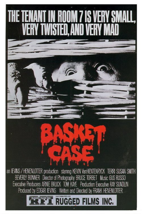Обложка (Постер) Существо в корзине / Basket Case (1981) SATRip Обложка (Постер) Существо в корзине / Basket Case (1981) SATRip