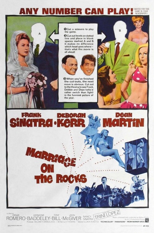 Обложка (Постер) Свадьба на скалах / Marriage on the Rocks (1965) SATRip Обложка (Постер) Свадьба на скалах / Marriage on the Rocks (1965) SATRip