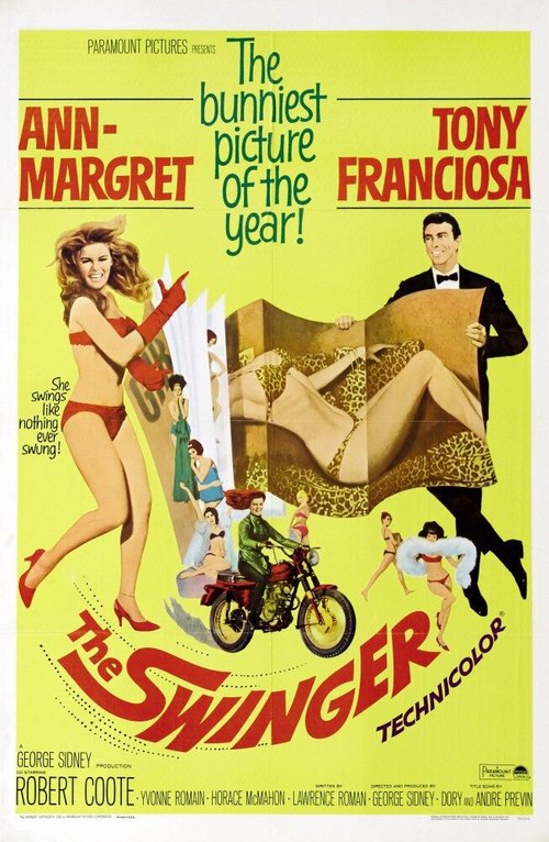 Обложка (Постер) Свингер / The Swinger (1966) SATRip Обложка (Постер) Свингер / The Swinger (1966) SATRip