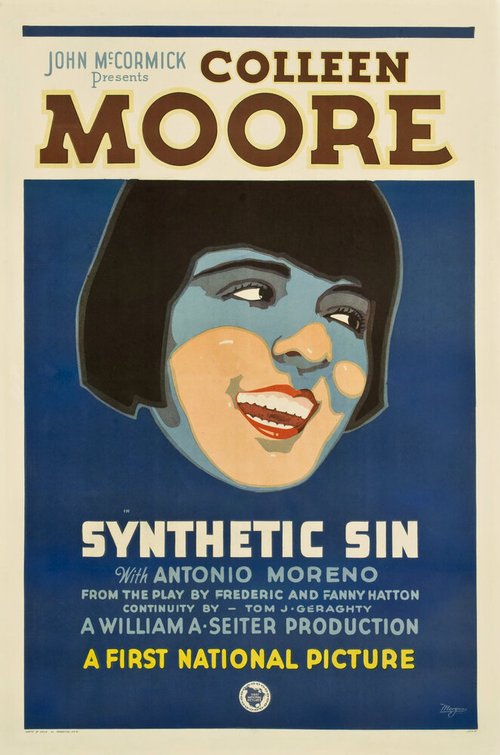 Обложка (Постер) Synthetic Sin (1929) SATRip