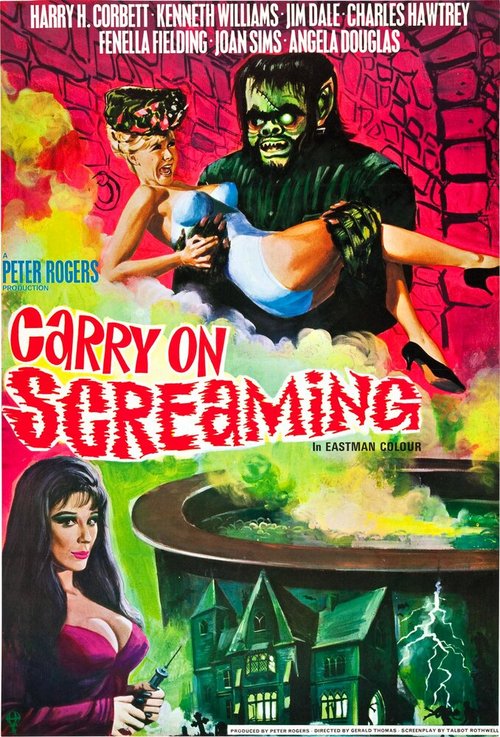 Обложка Так держать... Продолжаем кричать! / Carry on Screaming! (1966) 