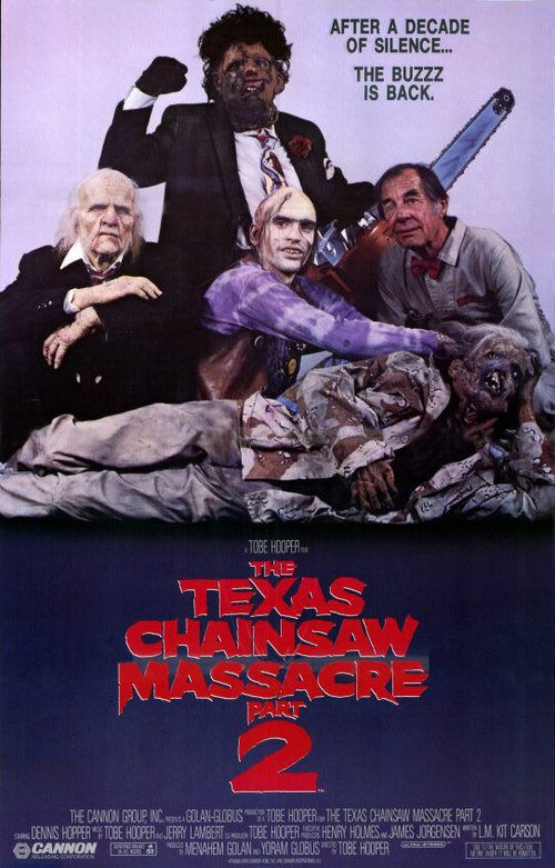 Обложка (Постер) Техасская резня бензопилой 2 / The Texas Chainsaw Massacre 2 (1986) SATRip Обложка (Постер) Техасская резня бензопилой 2 / The Texas Chainsaw Massacre 2 (1986) SATRip