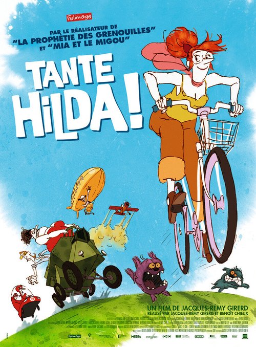 Обложка (Постер) Тетя Хильда / Tante Hilda! (2013) HDRip Обложка (Постер) Тетя Хильда / Tante Hilda! (2013) HDRip