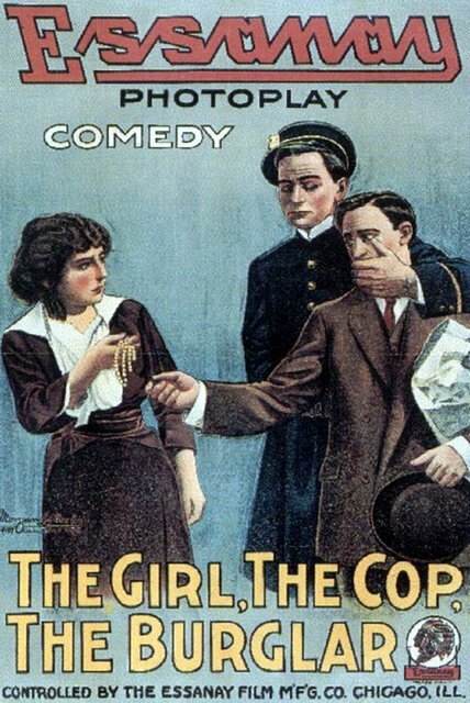 Обложка (Постер) The Girl, the Cop, the Burglar (1914) Обложка (Постер) The Girl, the Cop, the Burglar (1914)