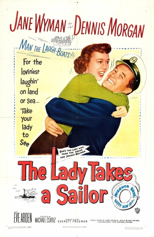 Обложка (Постер) The Lady Takes a Sailor (1949) SATRip Обложка (Постер) The Lady Takes a Sailor (1949) SATRip