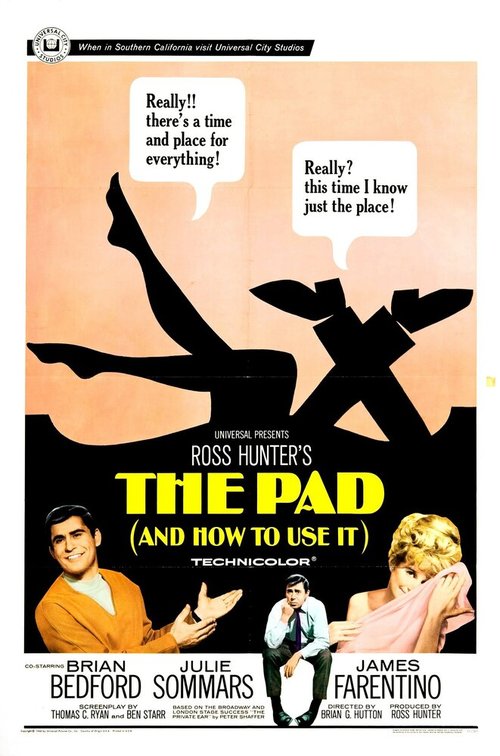 Обложка (Постер) The Pad (and How to Use It) (1966) SATRip Обложка (Постер) The Pad (and How to Use It) (1966) SATRip