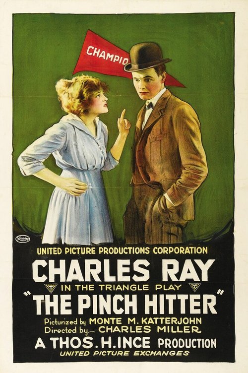 Обложка (Постер) The Pinch Hitter (1917) SATRip Обложка (Постер) The Pinch Hitter (1917) SATRip