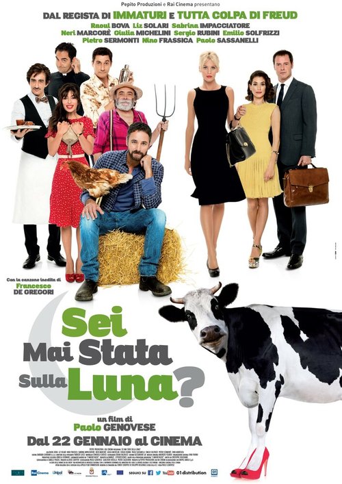 Обложка (Постер) Ты бывала на луне? / Sei mai stata sulla luna? (2015) HDRip