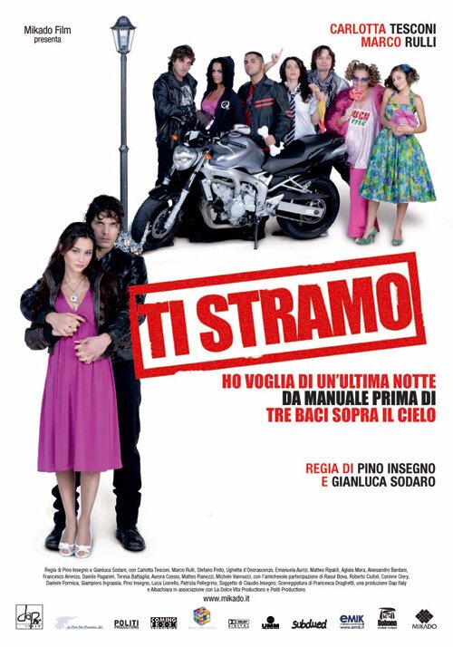 Обложка (Постер) Ты — дурман / Ti stramo: Ho voglia di un'ultima notte da manuale prima di tre baci sopra il cielo (2008) Обложка (Постер) Ты — дурман / Ti stramo: Ho voglia di un'ultima notte da manuale prima di tre baci sopra il cielo (2008)