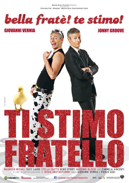 Обложка (Постер) Ты мне, как брат / Ti stimo fratello (2012) HDRip