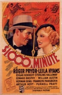 Обложка (Постер) Тысяча долларов в минуту / 1,000 Dollars a Minute (1935) SATRip Обложка (Постер) Тысяча долларов в минуту / 1,000 Dollars a Minute (1935) SATRip