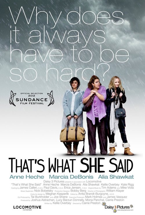 Обложка (Постер) То, что она сказала / That's What She Said (2012) HDRip Обложка (Постер) То, что она сказала / That's What She Said (2012) HDRip