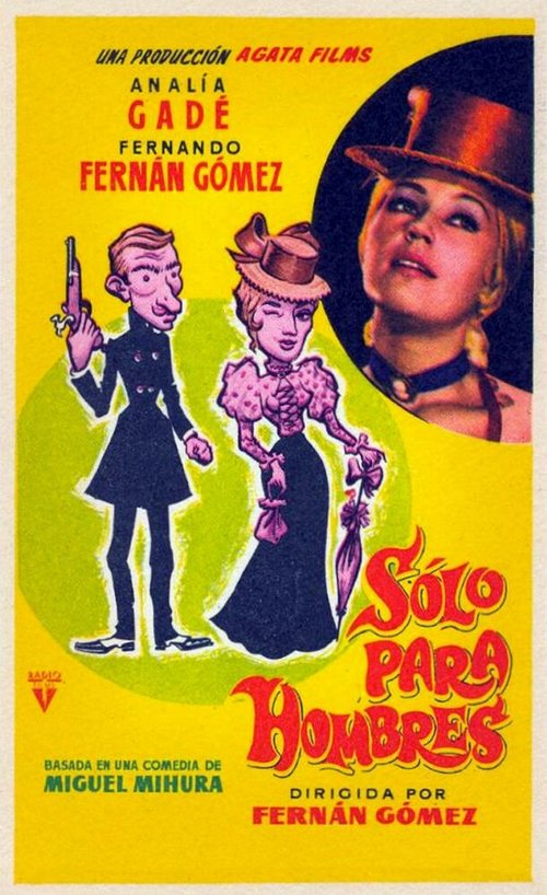 Обложка (Постер) Только для мужчин / Sólo para hombres (1960) SATRip Обложка (Постер) Только для мужчин / Sólo para hombres (1960) SATRip