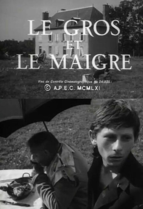 Обложка (Постер) Толстый и худой / Le gros et le maigre (1961) Обложка (Постер) Толстый и худой / Le gros et le maigre (1961)