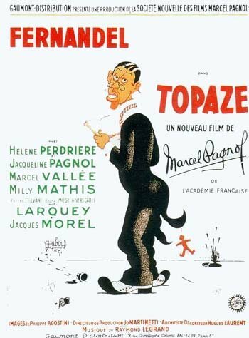 Обложка (Постер) Топаз / Topaze (1951) SATRip Обложка (Постер) Топаз / Topaze (1951) SATRip