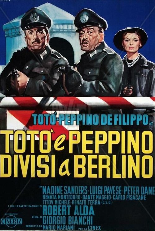 Обложка (Постер) Тото и Пеппино разделены в Берлине / Totò e Peppino divisi a Berlino (1962) SATRip Обложка (Постер) Тото и Пеппино разделены в Берлине / Totò e Peppino divisi a Berlino (1962) SATRip