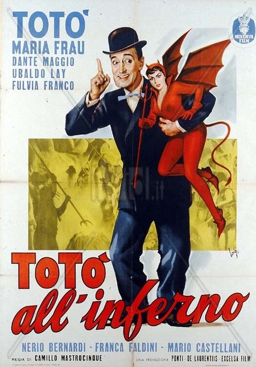 Обложка (Постер) Тото из ада / Totò all'inferno (1955) SATRip Обложка (Постер) Тото из ада / Totò all'inferno (1955) SATRip
