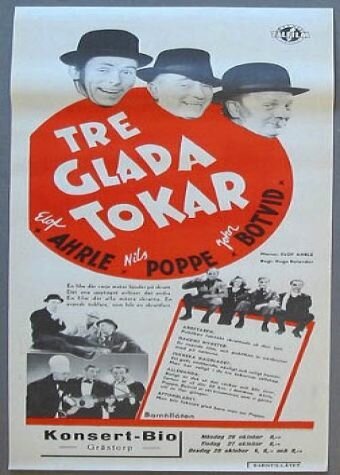 Обложка (Постер) Tre glada tokar (1942) SATRip