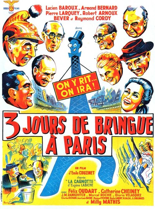 Обложка (Постер) Трехдневная попойка в Париже / Trois jours de bringue à Paris (1954) SATRip Обложка (Постер) Трехдневная попойка в Париже / Trois jours de bringue à Paris (1954) SATRip