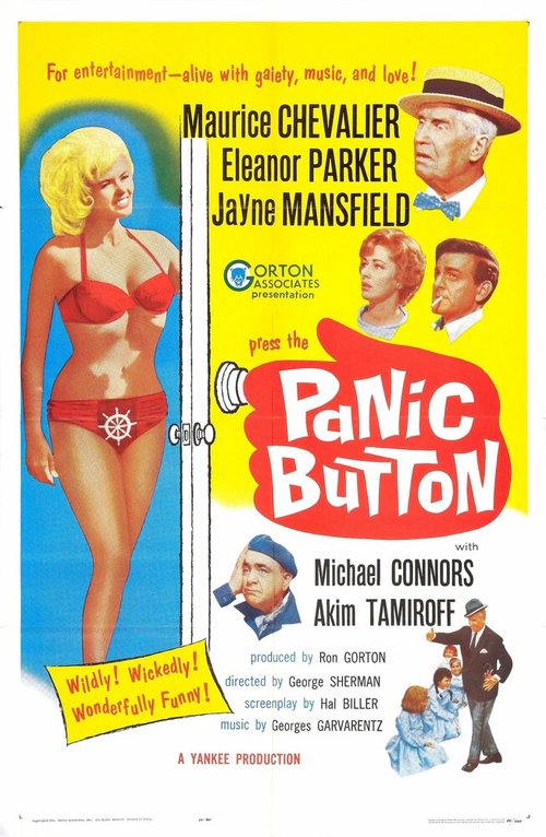 Обложка (Постер) Тревожная кнопка / Panic Button (1964) SATRip Обложка (Постер) Тревожная кнопка / Panic Button (1964) SATRip