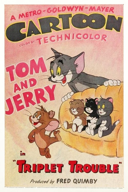 Обложка (Постер) Три ангелочка / Triplet Trouble (1952) Обложка (Постер) Три ангелочка / Triplet Trouble (1952)