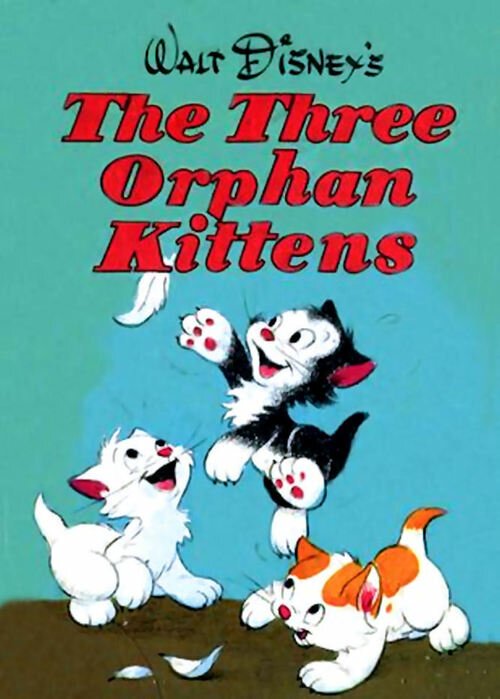 Обложка (Постер) Три котенка беспризорника / Three Orphan Kittens (1935) 