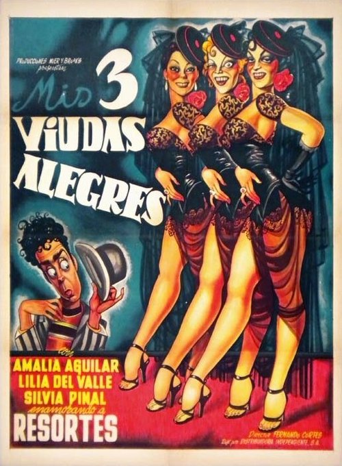 Обложка (Постер) Три мои веселые вдовы / Mis tres viudas alegres (1953) SATRip Обложка (Постер) Три мои веселые вдовы / Mis tres viudas alegres (1953) SATRip