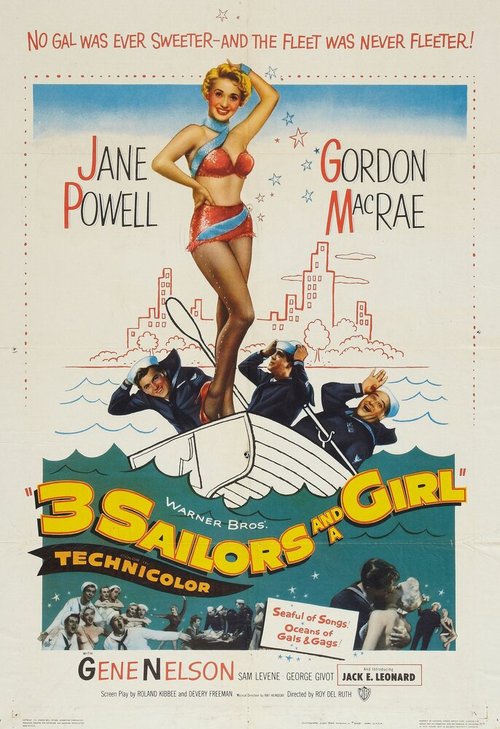Обложка (Постер) Три моряка и девушка / Three Sailors and a Girl (1953) SATRip Обложка (Постер) Три моряка и девушка / Three Sailors and a Girl (1953) SATRip