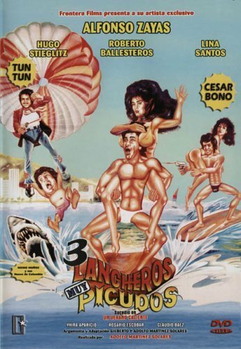 Обложка (Постер) Три плутоватых лодочника / Tres Lancheros Muy Picudos (1989) 