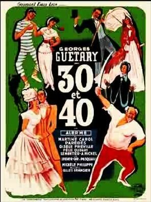 Обложка (Постер) Тридцать и сорок / Trente et quarante (1946) SATRip Обложка (Постер) Тридцать и сорок / Trente et quarante (1946) SATRip