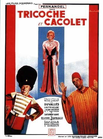 Обложка (Постер) Трикош и Каколе / Tricoche et Cacolet (1938) SATRip Обложка (Постер) Трикош и Каколе / Tricoche et Cacolet (1938) SATRip