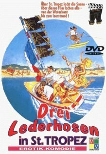 Обложка (Постер) Трое в кожаных штанах в Сан-Тропе / Drei Lederhosen in St. Tropez (1980) SATRip