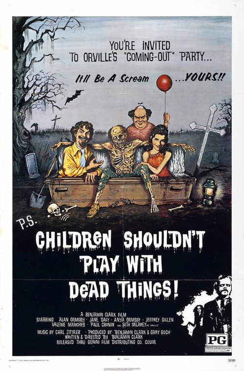 Обложка (Постер) Трупы детям не игрушка / Children Shouldn't Play with Dead Things (1972) SATRip Обложка (Постер) Трупы детям не игрушка / Children Shouldn't Play with Dead Things (1972) SATRip