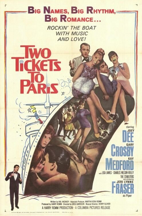 Обложка (Постер) Two Tickets to Paris (1962) SATRip Обложка (Постер) Two Tickets to Paris (1962) SATRip