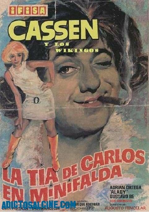 Обложка (Постер) Тётка Чарлея в мини-юбке / La tía de Carlos en mini-falda (1967) SATRip Обложка (Постер) Тётка Чарлея в мини-юбке / La tía de Carlos en mini-falda (1967) SATRip
