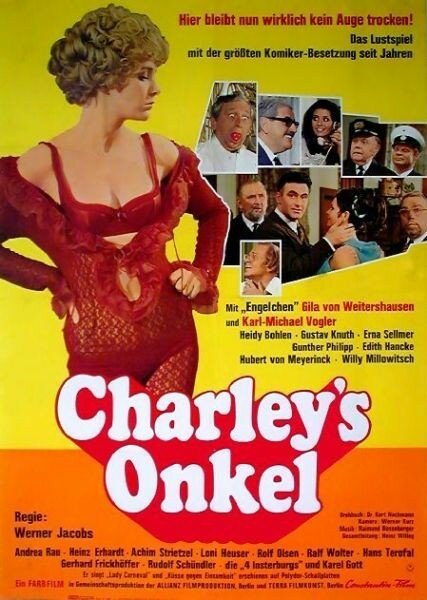 Обложка (Постер) Тётка Чарлея / Charley's Onkel (1969) SATRip