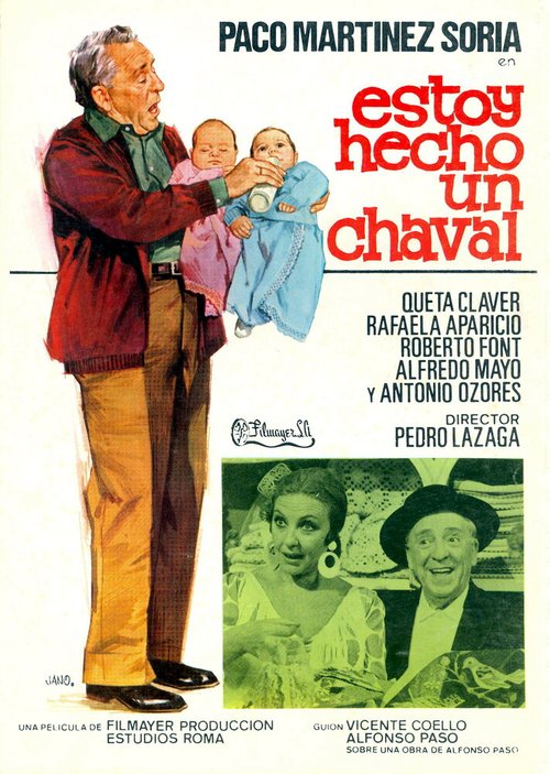 Обложка (Постер) У меня будет ребенок / Estoy hecho un chaval (1977) SATRip Обложка (Постер) У меня будет ребенок / Estoy hecho un chaval (1977) SATRip