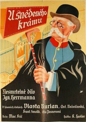 Обложка У съестной лавки / U snedeného krámu (1933) 