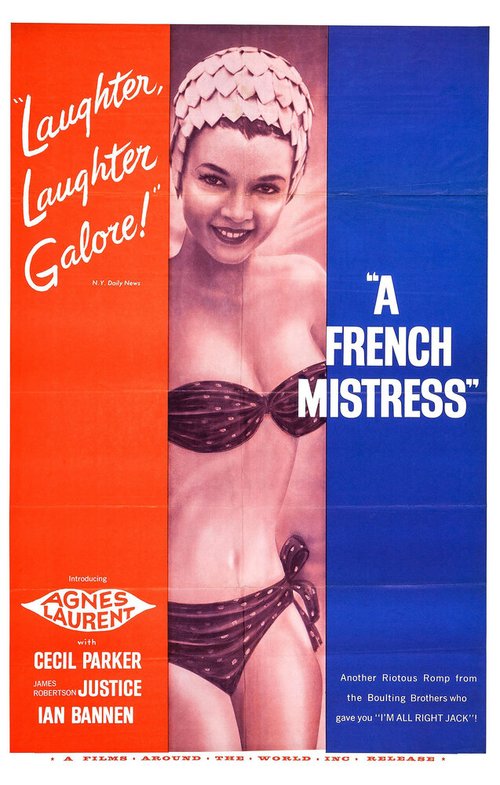 Обложка (Постер) Учительница французского / A French Mistress (1960) SATRip Обложка (Постер) Учительница французского / A French Mistress (1960) SATRip