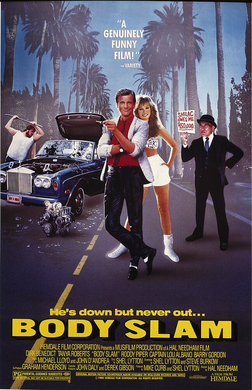 Обложка (Постер) Удар туловищем / Body Slam (1986) SATRip Обложка (Постер) Удар туловищем / Body Slam (1986) SATRip