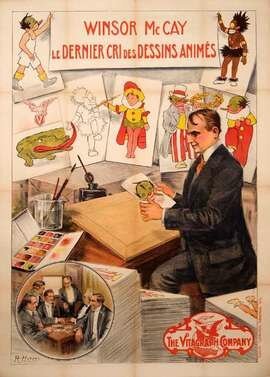 Обложка (Постер) Уинзор МакКэй и его движущиеся картинки / Winsor McCay, the Famous Cartoonist of the N.Y. Herald and His Moving Comics (1911) Обложка (Постер) Уинзор МакКэй и его движущиеся картинки / Winsor McCay, the Famous Cartoonist of the N.Y. Herald and His Moving Comics (1911)