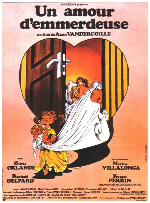 Обложка (Постер) Un amour d'emmerdeuse (1980) SATRip