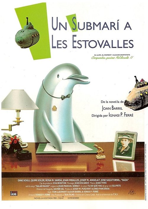 Обложка (Постер) Un submarí a les estovalles (1991) HDRip