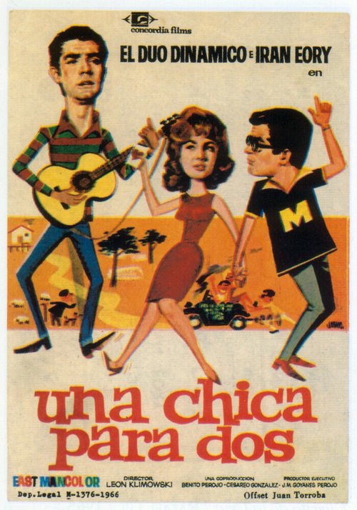 Обложка (Постер) Una chica para dos (1966) SATRip Обложка (Постер) Una chica para dos (1966) SATRip