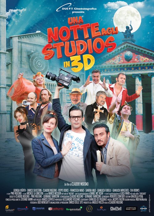 Обложка (Постер) Una notte agli studios (2013) HDRip Обложка (Постер) Una notte agli studios (2013) HDRip